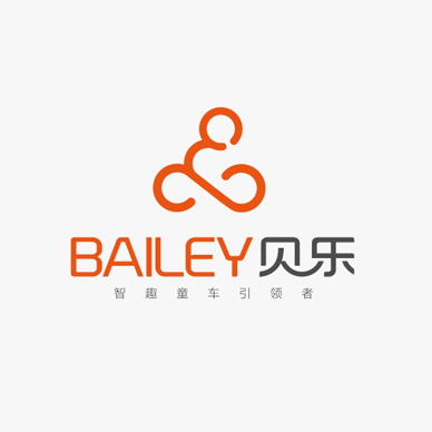 貝樂童車logo設計